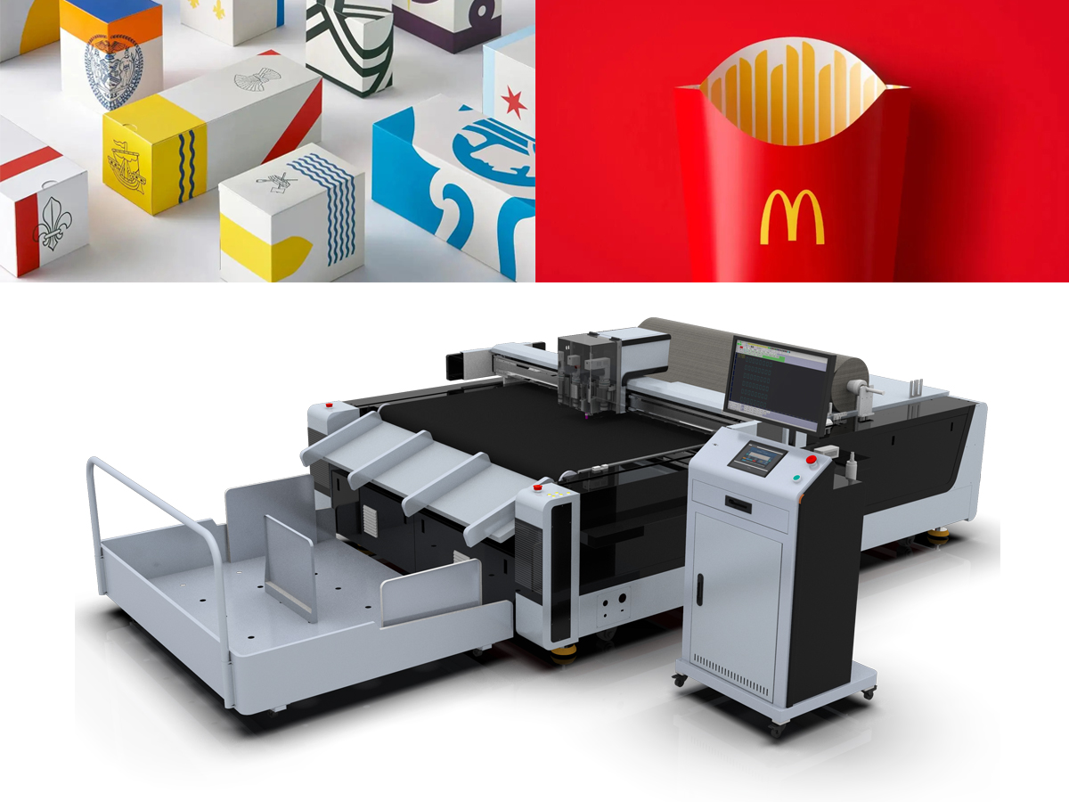 AOL-1612 Automatic Intelligent Advertising Packaging Universal Cutting Assistant